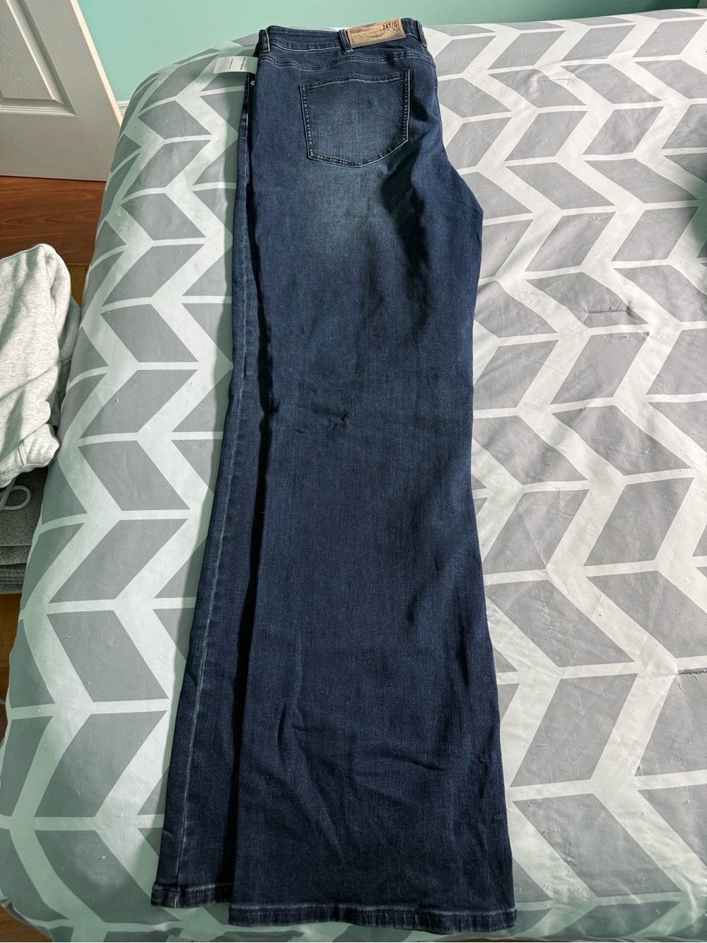 Penningtons Dark Blue Wide-Leg Jeans